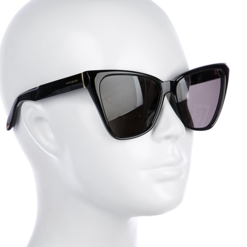 Givenchy Sunglasses Black with Gold trim